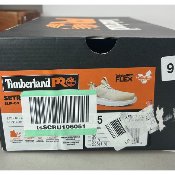 Timberland PRO Setra Knit Composite Safety Toe Sneaker A5VG7 Women's 5.5M NWB - Picture 10 of 10